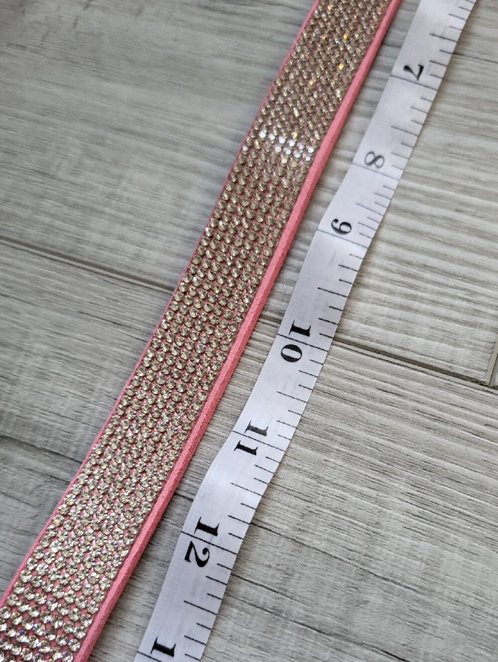 Pink Rhinestone Dog Collar - Picture 6 of 8